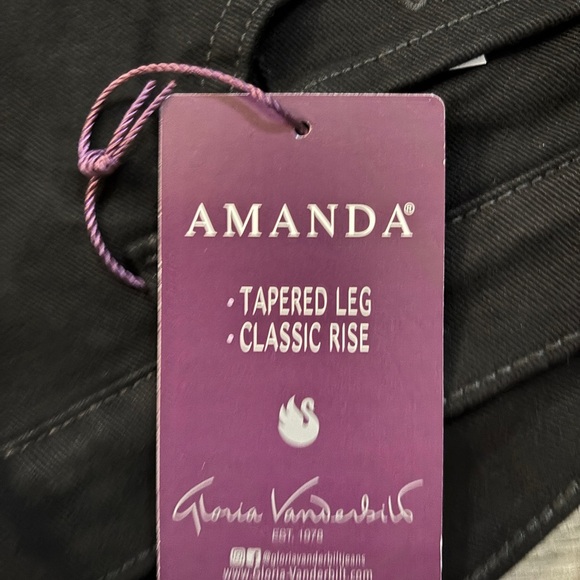 NWT Black Jeans. Sz 18 W Tall. Slimming. SKU 5 - Picture 6 of 7